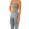 AKER Acid wash leggings - Sky blue